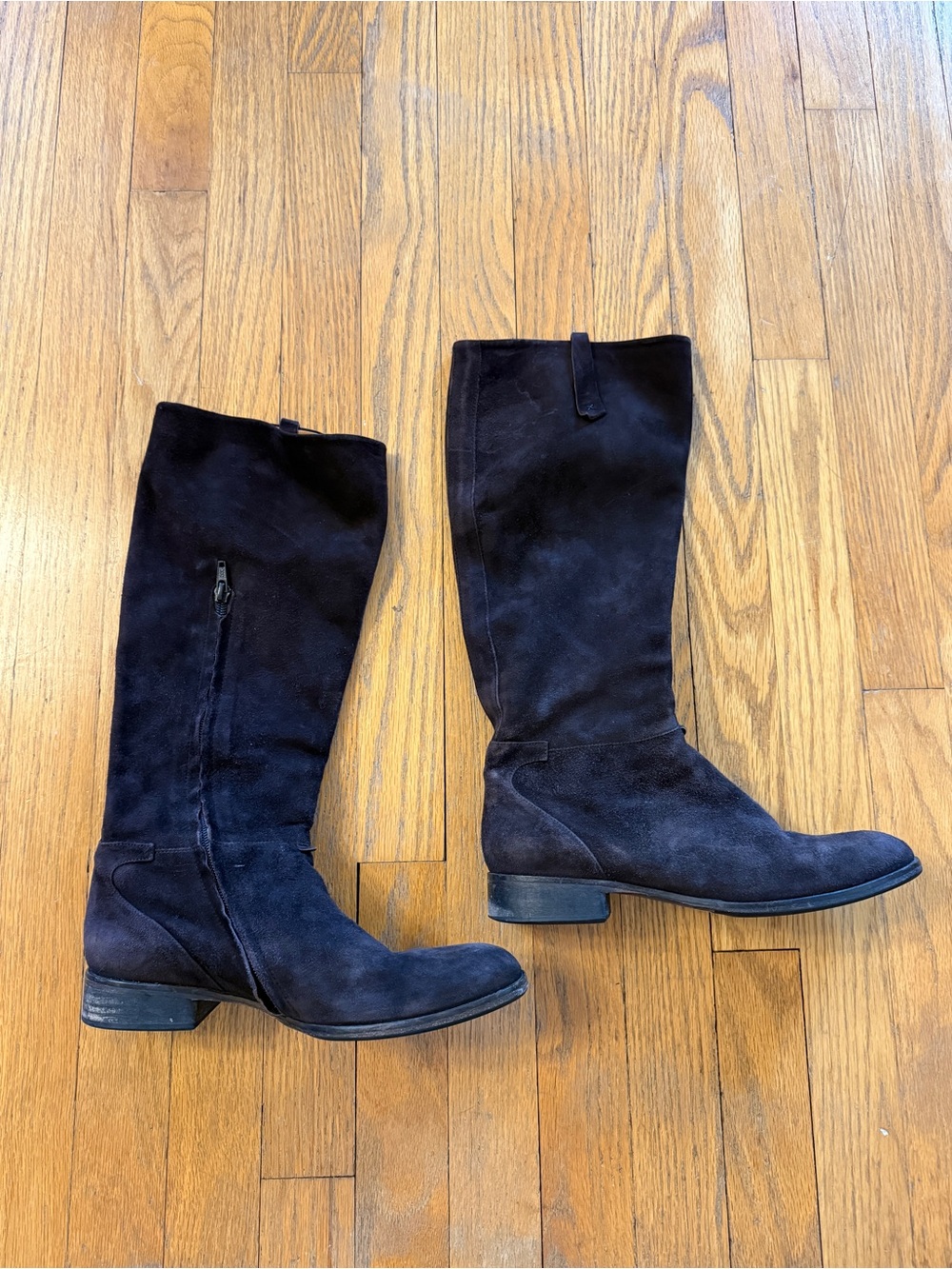 Coclico Chocolate Brown Suede Riding Boots